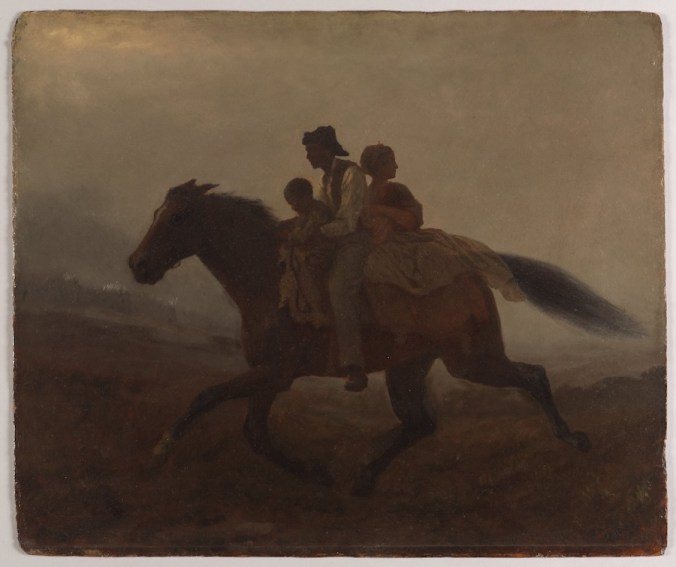 A Ride for Liberty: The Fugitive Slaves, 1862 by Eastman Johnson