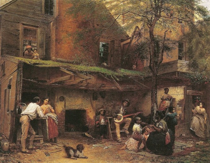 Negro Life at the South, 1859 by Eastman Johnson