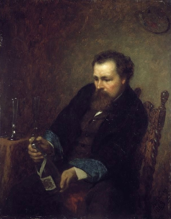 Self-portrait, 1863 by Eastman Johnson