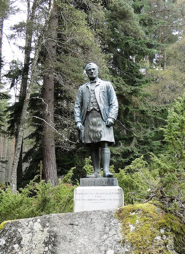 Statue of John Brown at Balmoral by Joseph Edgar Boehm