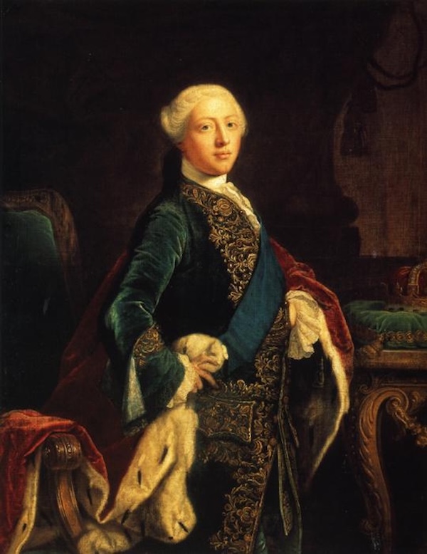 George III when Prince of Wales by Sir Joshua Reynolds, 1759