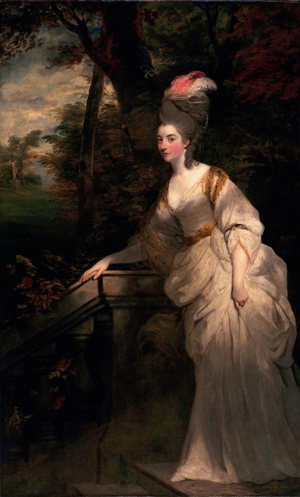 Portrait of Georgiana Cavendish, Duchess of Devonshire by Sir Joshua Reynolds