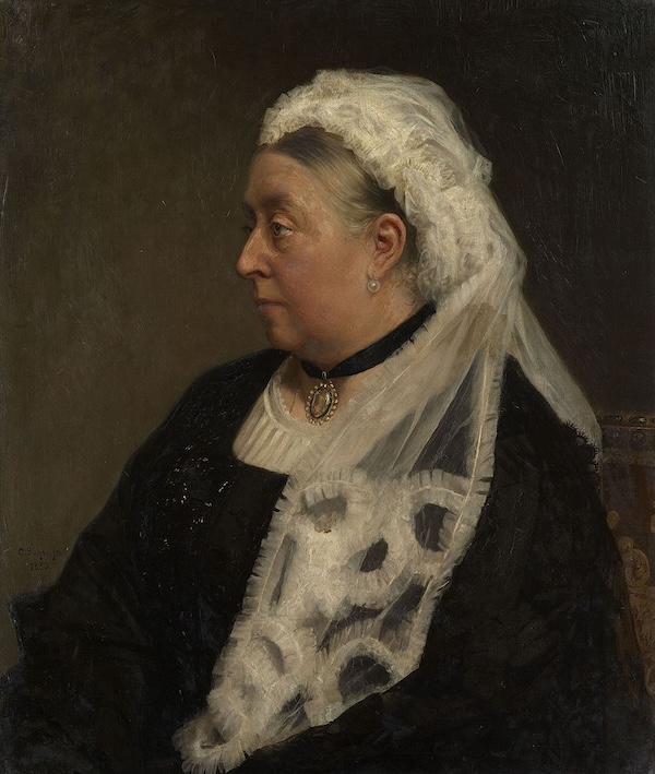 Queen Victoria, 1883 by Karl Rudolf Sohn