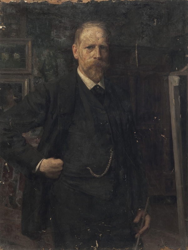 Self-portrait by Karl Rudolf Sohn