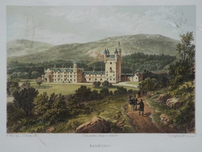 Balmoral Castle by Thomas Ashburton Picken engraver after William Wyld artist