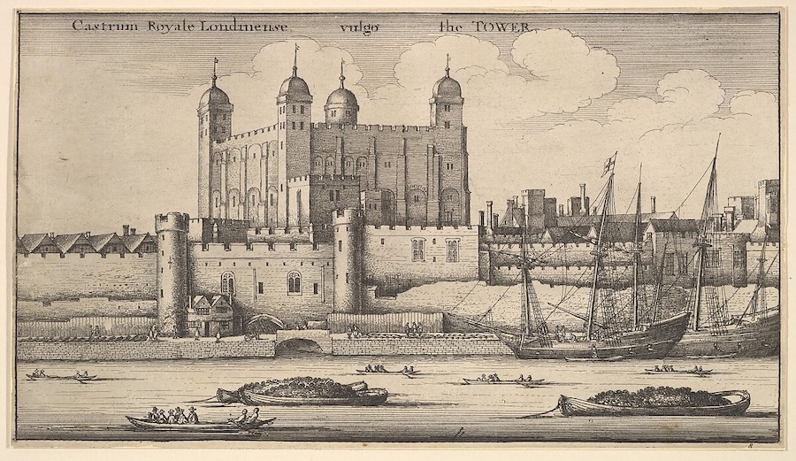 Tower of London by Wenceslaus Hollar