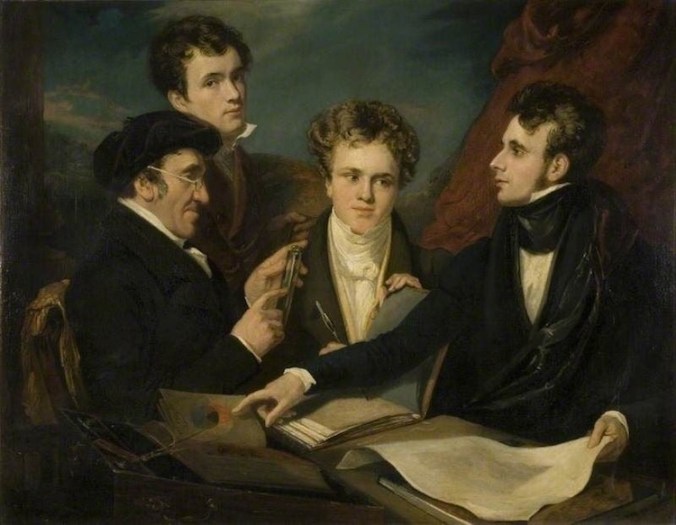 A Controversy on Colour by John Hayter