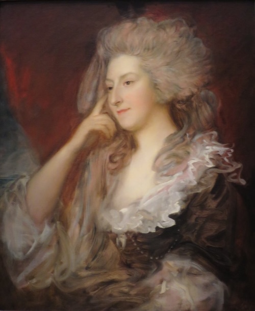 Maria Anne Fitzherbert by Thomas Gainsborough