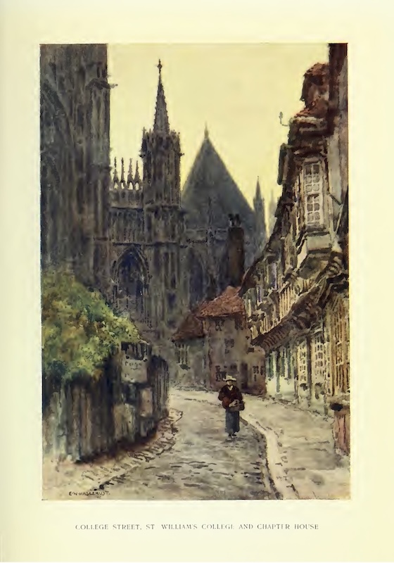 College Street, St Williams College and Chapter House by Ernest William Haslehust
