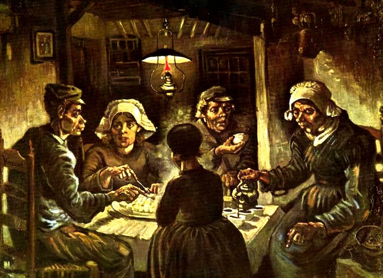 The Potato Eaters by Vincent van Gogh
